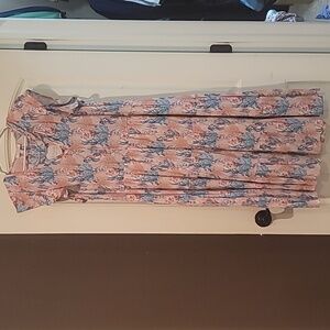 Coral dress by Stitch